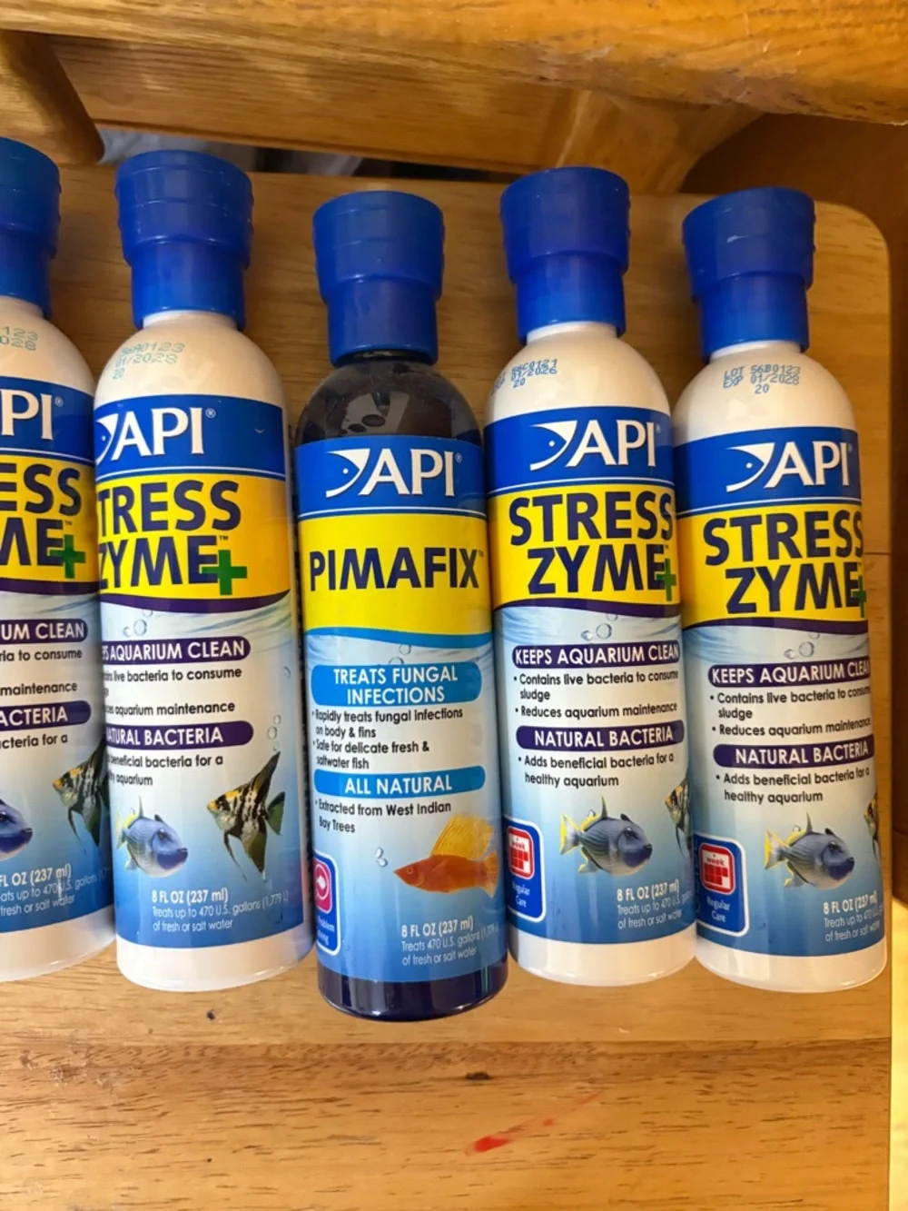 NEW- Fish API Stress Zyme Aquarium Treatment thermometer, float glass cleaner